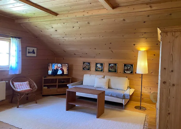 Lejlighed Ferienwohnung Naehe Attersee - Traunsee Lehner Im Wald Idyllisches Landhaus In Alleinlage Rutzenmoos